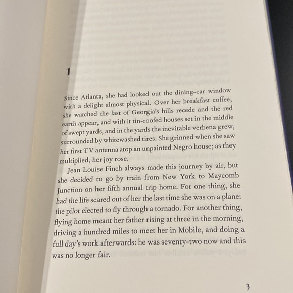 Go Set A Watchman by Harper Lee - Hardcover Novel - Picture 7 of 11